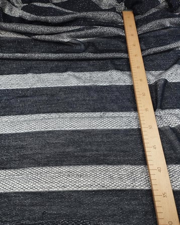 Lacivert Lame Simli Triko Kumaş En: 160cm