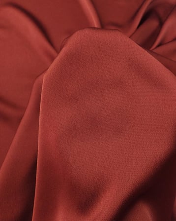 Kızıl Renkte İnce Saten Kumaş 150x150cm