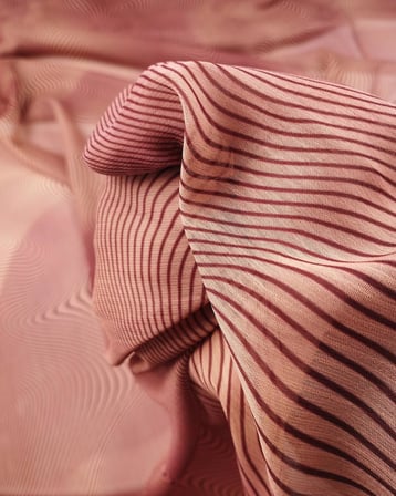 Bordo Somon Renklerde Şifon Kumaş 140x340cm