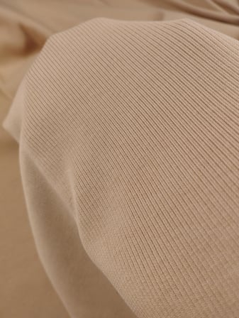 Somon Renkte Kaşkorse Örme Kumaş En: 155cm