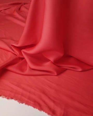 Açık Nar Çiçeği Renkte Astarlık Mat Saten Kumaş 140x180cm