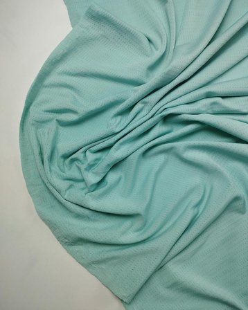 Mint Yeşili Renkte İnce Jarse Kumaş 160x160cm