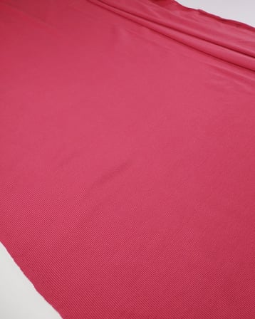 Pastel Kırmızı Renkte Kaşkorse Ribana Kumaş En: 110cm
