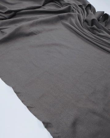 Gri Füme Kaşkorse Ribana Örme Kumaş Esnek Yumuşak Saran Bluzluk & Bodylik En: 110cm