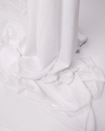 Beyaz Flamlı Penye Kumaş İncecik Yumuşak Tişörtlük & Pareoluk 180x220cm