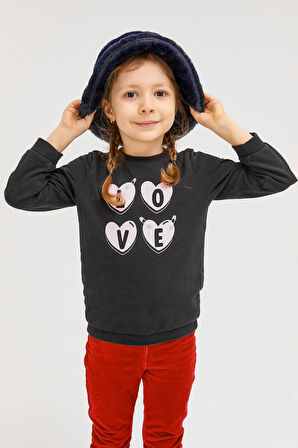 Benittokids Kız Çocuk Peluş Bucket Şapka 7001