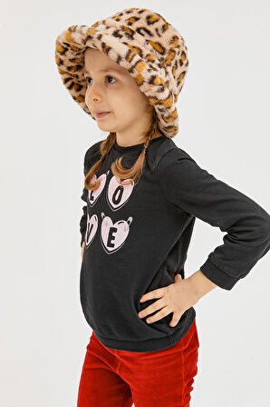 Benittokids Kız Çocuk Peluş Bucket Şapka 7001