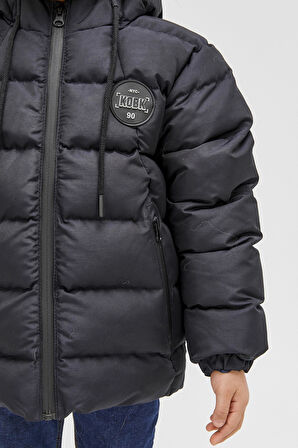 Benittokids Erkek Çocuk Natürel Kürklü Mont 51289