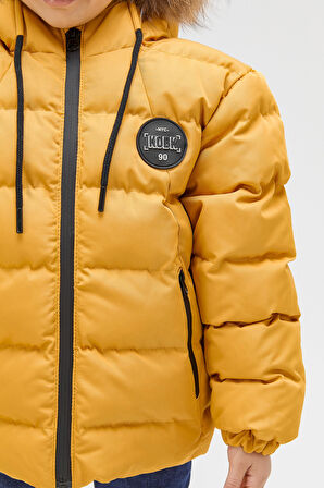 Benittokids Erkek Çocuk Natürel Kürklü Mont 51289