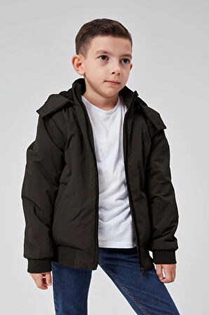 Erkek Çocuk Kapüşonlu Mevsimlik Ceket 51313