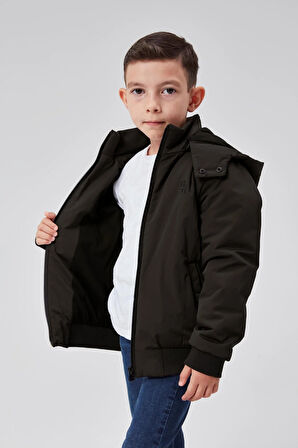Erkek Çocuk Kapüşonlu Mevsimlik Ceket 51313