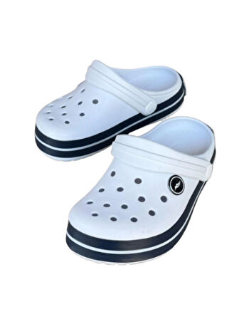 Sonimix Çocuk Unisex Ortapedik Hafif Taban Önü Kapalı Cross Terlik Sandalet