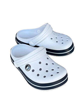 Sonimix Çocuk Unisex Ortapedik Hafif Taban Önü Kapalı Cross Terlik Sandalet