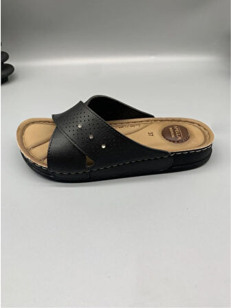 Apella Kadın Günlük Şık İçeri Dışarı Bahçe Rahat Ortopedik Anatomik Terlik 