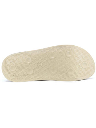 Witta Çift Tokalı Ortopedik Günlük Kaymaz Yumuşak Deri Ev Dışarı Terliği 