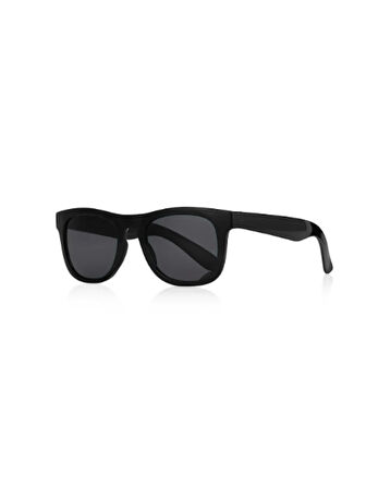 0-10 Yaş Uv400 Filtreli Unisex Siyah Çocuk Güneş Gözlüğü BNT120