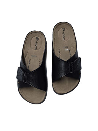 Enova Ortopedik Yumuşak Taban Cırtlı Günlük Kadın Terlik