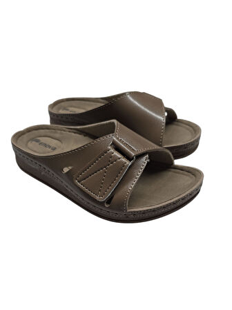 Enova Ortopedik Yumuşak Taban Cırtlı Günlük Kadın Terlik