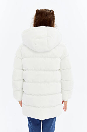 Kız Çocuk Kalın Kışlık Kapüşonlu Kaban 51349