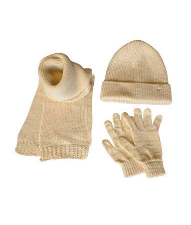 Kitti 4-8 Yaş Unisex Çocuk Atkı Bere Eldiven 3'lü Takım