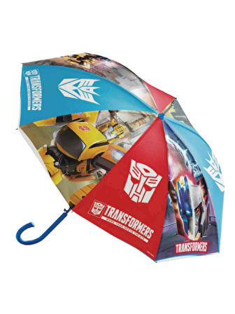 Koruma Kılıflı Lisanslı Lacivert Transformers Çocuk Şemsiyesi BNT159