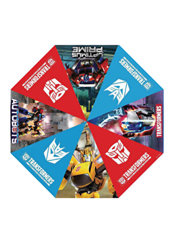 Koruma Kılıflı Lisanslı Lacivert Transformers Çocuk Şemsiyesi BNT159