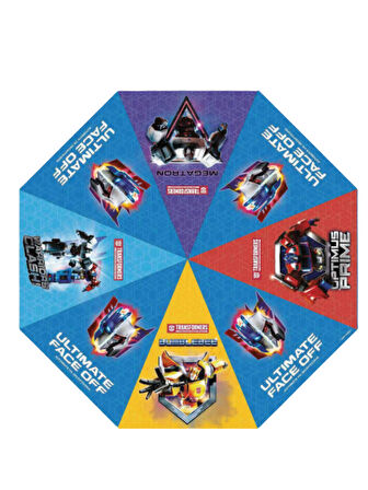 Koruma Kılıflı Lisanslı Mavi Transformers Çocuk Şemsiyesi BNT159