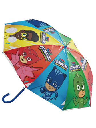 Koruma Kılıflı Lisanslı Mavi Pijamaskeli Çocuk Şemsiyesi BNT159