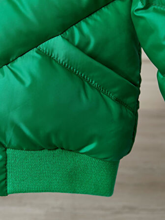 Erkek Bebek Kapüşonlu Kışlık Mont 51332