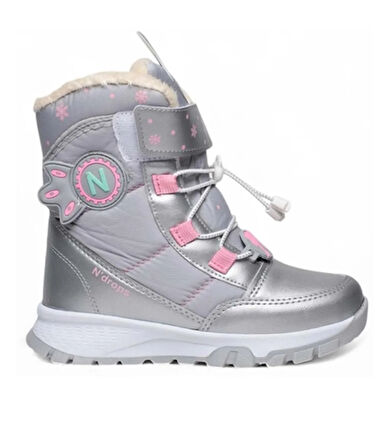 Dayanıklı, Su Geçimez, Ortopedik, CırtlıKız Çocuk Kar Botu Ayakkabı BNT170 