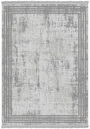 İpek Halı Kesme Modern Sardes 6616A Gri