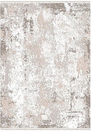 İpek Halı Kesme Modern Gaspara 14557 Bej