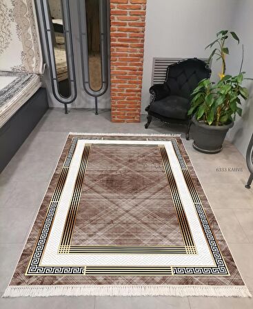 Hitit Kesme Yolluk Halısı 80x400 Lidya Lüx 6333 Vizon
