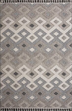 Kreasyon Halı Yolluk Halısı 80x150 Natura 9962 Gri