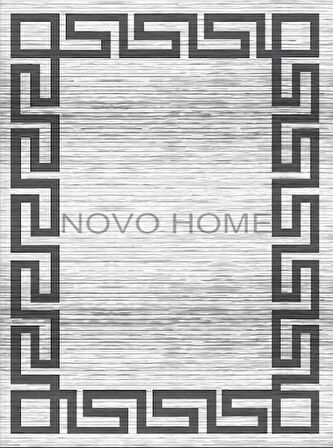 Novo Home Halı Agat Koleksiyonu NVH0163 Gri