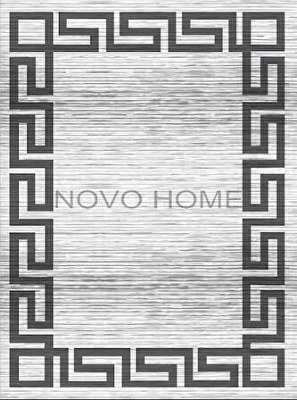 Novo Home Halı Agat Koleksiyonu NVH0163 Gri
