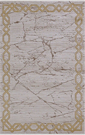 Merinos Halı Salon Halı 200x290 Diyez 34931 075 Sarı