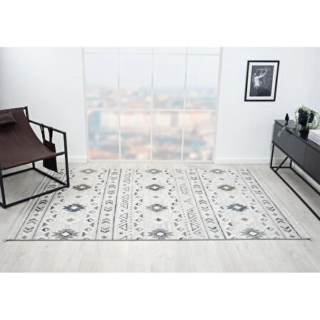 Saten Halı Loya Koleksiyonu LY001G Gri