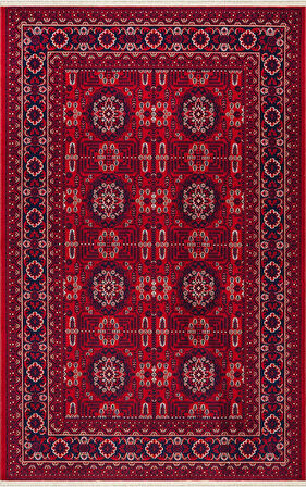 Padişah Halı Yolluk Halısı 80x300 Dubai 56271 010 Bordo