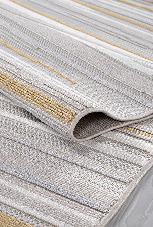 Kreasyon Halı Yolluk Halısı 80x150 Loopo LP003 Krem