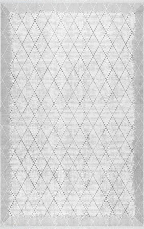 Merinos Halı Salon Halısı 200x290 Rayon 69685 095 Gri