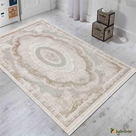 Merinos Salon Halısı Klasik 200x290 Rodin 19774 081 Vizon