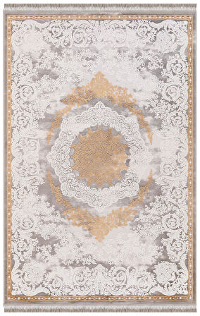 İpek Halı Salon Halısı 200x300 Blossom 13421 Gri
