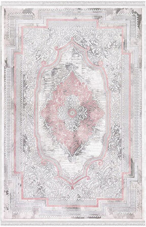 İpek Halı Salon Halısı 200x300 Blossom 13508 Açık Pembe