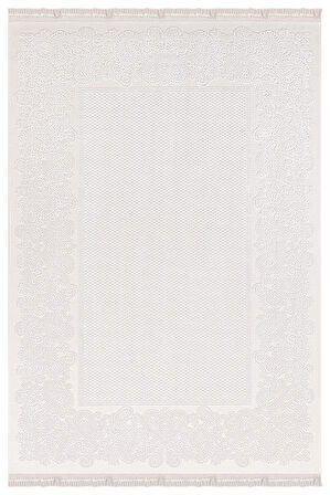 İpek Halı Oda Halısı 160x235 Blossom 13559 Krem