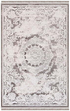 İpek Halı Oda Halısı 160x235 Blossom 13639 Gri