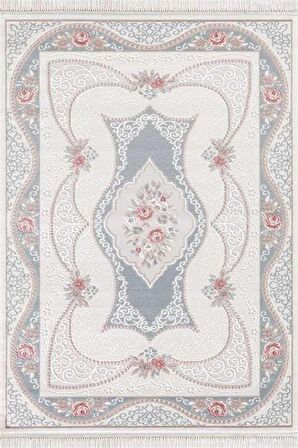Efsane Salon Halısı Klasik 200x290 Ihlara HR001063 Mavi