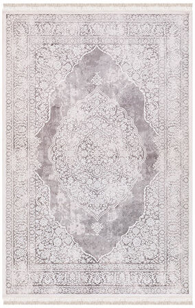 İpek Halı Yolluk Halısı 80x300 Blossom 13637 Gri