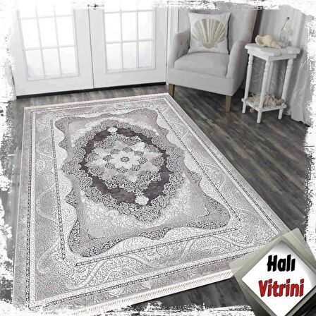 Dinarsu Salon Halısı Klasik 200x290 Arora 31888 095 Gri