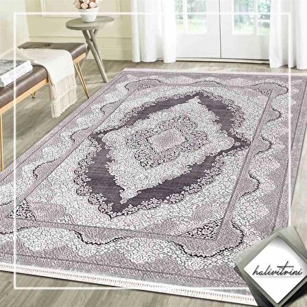 Efsane Salon Halısı Klasik 200x290 Esmira 31893 095 Gri